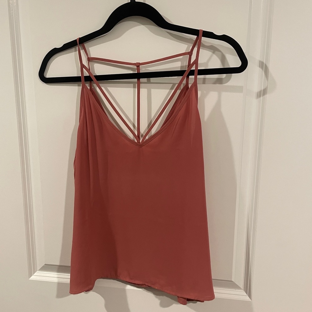 Dark pink cami